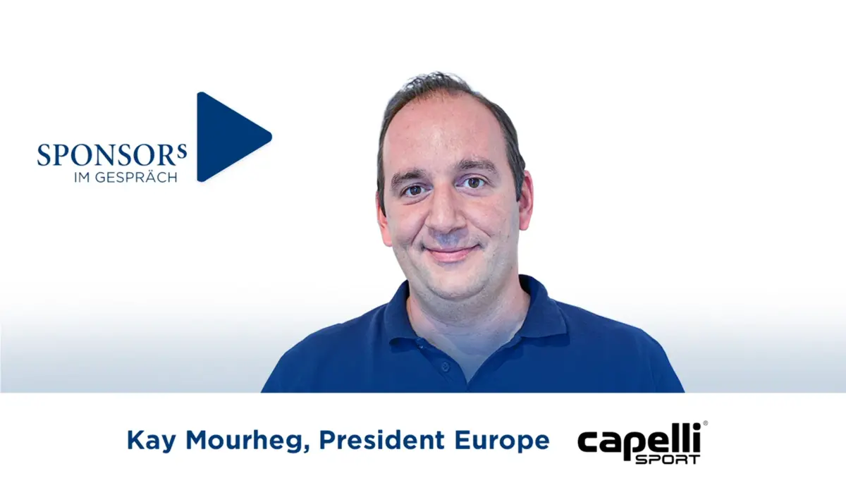 SPONSORs im Gespräch: Kay Mourheg, President Europe at Capelli Sport